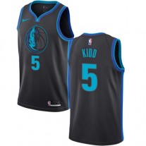 Best Jason Kidd Mavericks Charcoal NBA Jerseys City For Sale