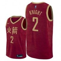 Brandon Knight Rockets City Edition New Jersey Red For Cheap