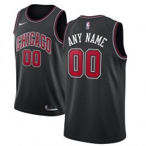 Cheap Bulls Custom Nike Black Jersey Statement Edition For Sale