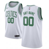 Cheap Celtics Custom Jersey White Association Edition For Sale