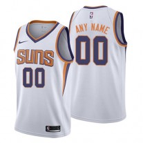 Cheap Customized Suns White Nike NBA Jersey Association Edition