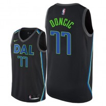 Cheap Mavericks Luka Doncic City Jersey NBA Black For Sale