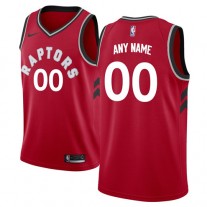 Cheap Raptors Custom NBA Jerseys Red Icon Edition For Sale