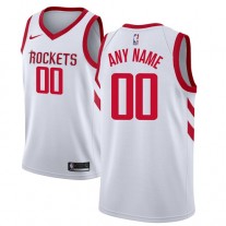 Cheap Rockets Nike Custom Jersey White Association Edition For Sale