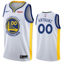 Cheap Warriors Custom Association NBA Jerseys White For Sale