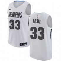 Marc Gasol Grizzlies MLK White NBA Jersey City Cheap For Sale