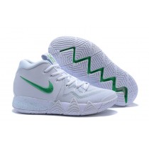 Nike Kyrie 4 White Green Basketball Shoes