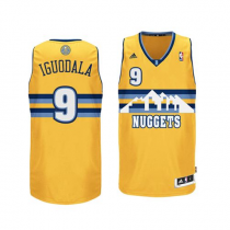 Cheap Andre Iguodala Nuggets Alternate Yellow NBA Jersey