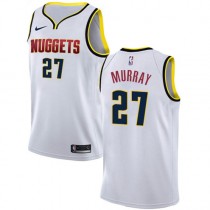 Cheap Jamal Murray Nuggets Swingman White NBA Jersey