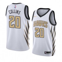Wholesale John Collins Hawks City New NBA Jerseys White Online