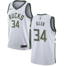 Cheap Ray Allen Bucks Home White NBA Nike New Jerseys For Sale