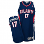 Nike NBA Atlanta Hawks 17 Dennis Schroder Jersey Blue Stitched