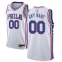 Cheap 76ers Custom White Jerseys Association Edition For Sale