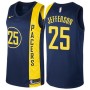 Cheap Al Jefferson Pacers Navy Blue NBA Jersey City Edition