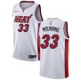 Cheap Alonzo Mourning Heat Home White NBA Jersey For Sale