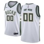 Cheap Bucks White Custom Jersey Association Edition For Sale