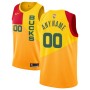 Cheap Bucks Yellow Custom NBA Jerseys City Edition For Sale