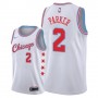 Cheap Bulls Jabari Parker City Edition Jersey White For Sale