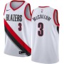 Cheap C.J. McCollum Trail Blazers White Home NBA Jerseys