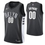 Cheap Custom Nets Nike Statement NBA Jerseys Grey For Sale