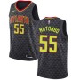 Cheap Dikembe Mutombo Hawks New Black Jerseys NBA Icon Edition