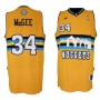 Cheap JaVale McGee Nuggets Alternate Yellow NBA Jerseys