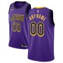 Cheap Lakers Nike Purple Custom Jersey City Edition For Sale