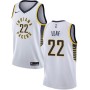Cheap T. J. Leaf Pacers Home White NBA Jersey Association Edition