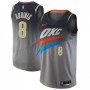 Discount Alex Abrines Thunder City Swingman Gray NBA Jersey