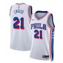 Joel Embiid 21 Philadelphia 76ers 2023-24 Swingman Jersey - Association Edition - White