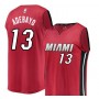 Miami Heat Fanatics Branded Fast Break Custom Jersey - Red - Statement Edition