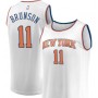 New York Knicks Fanatics Branded Youth Fast Break Replica Custom Jersey - Association Edition - White